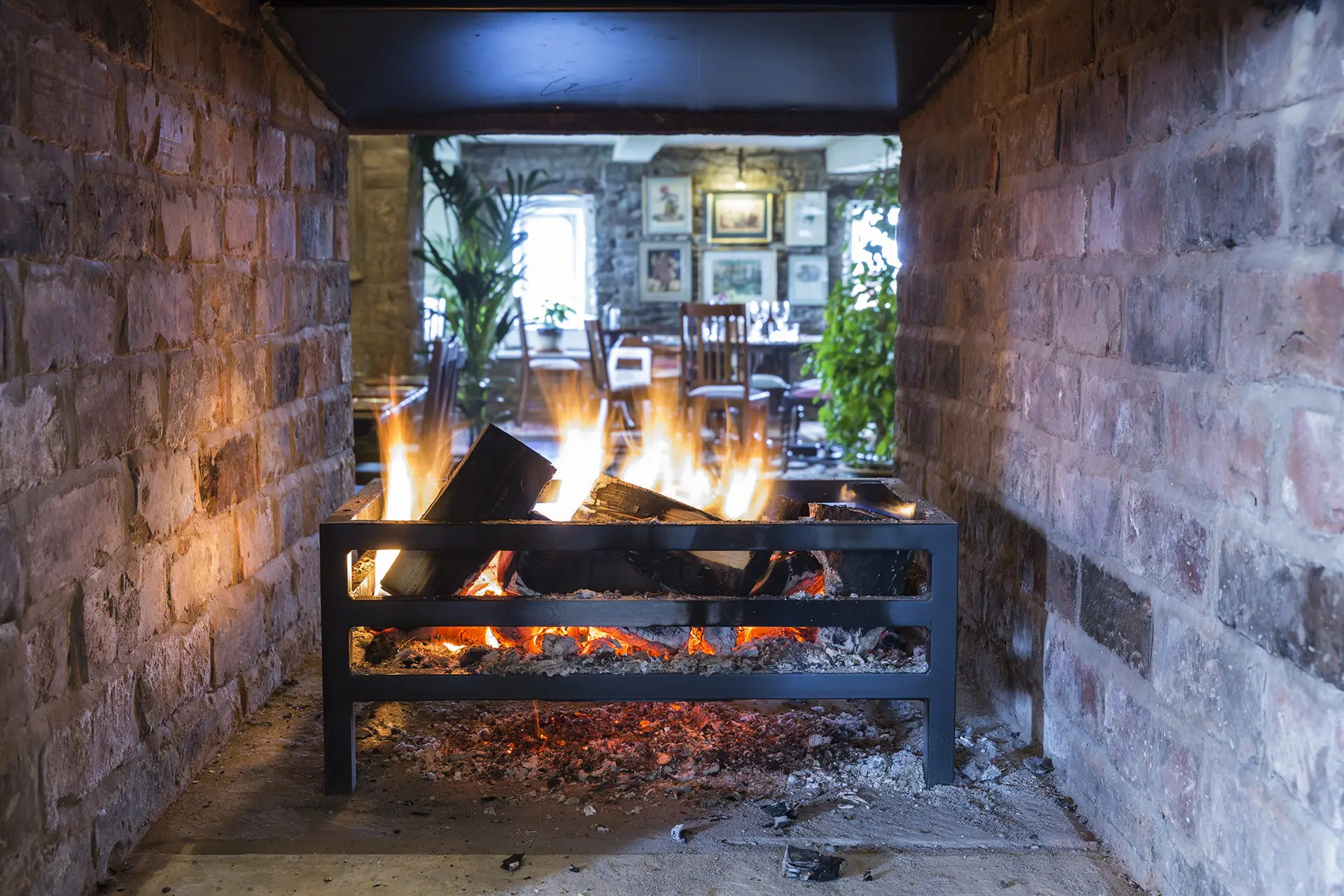 Haighton Manor fireplace photography