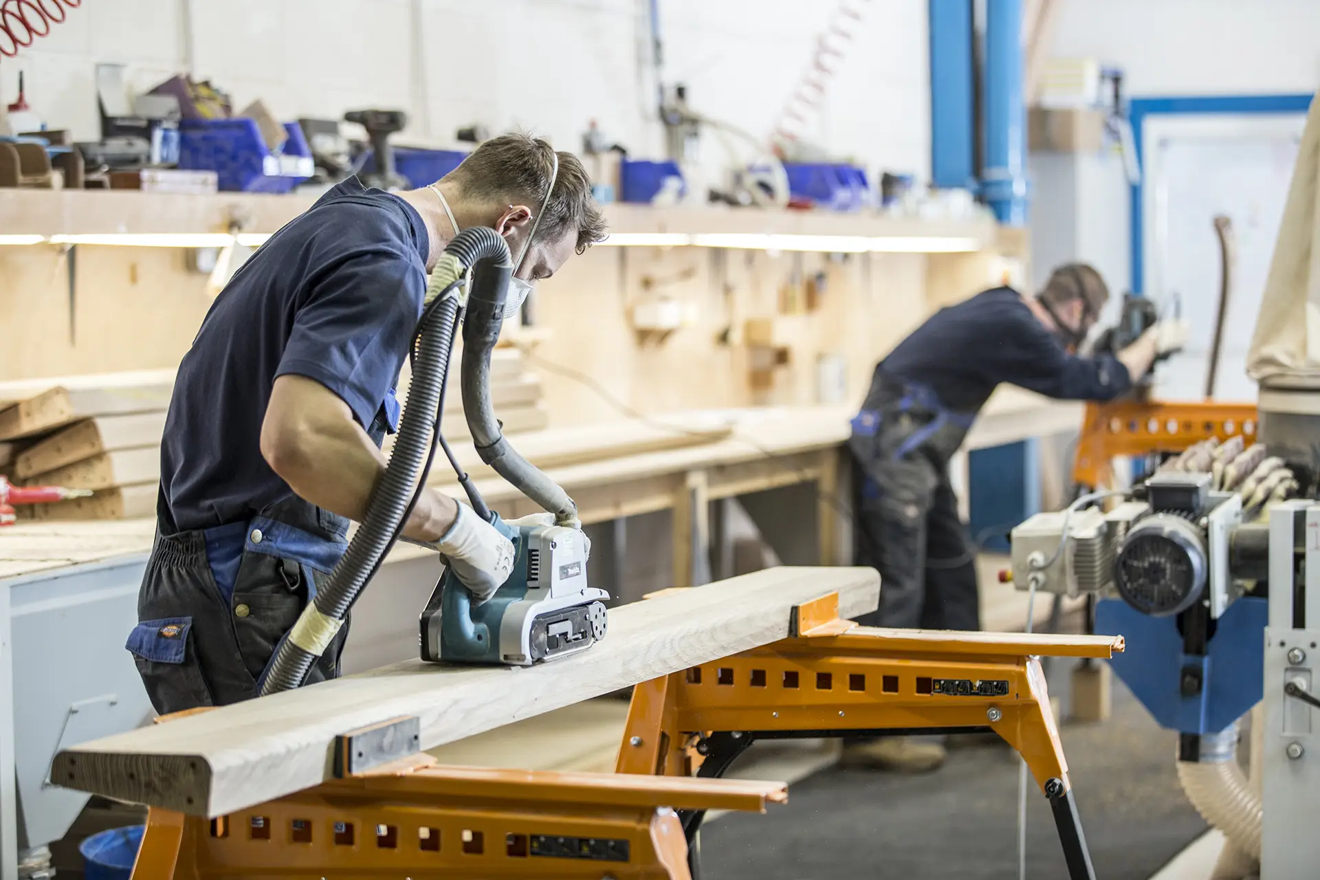 Handrail Creations workers in action