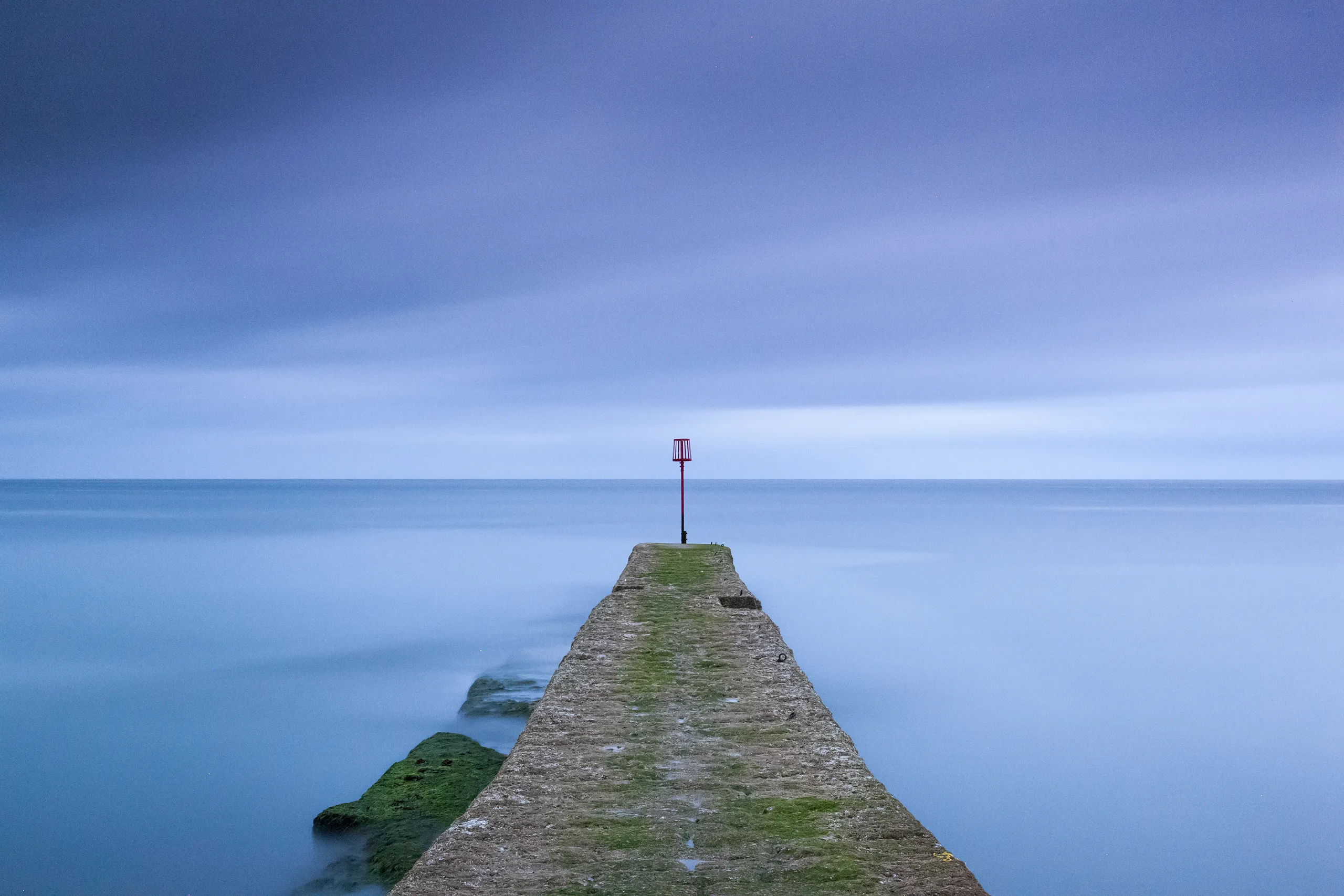 Dawlish Breakwater, Devon-Colour Photo Coastal Landscapes Coastal