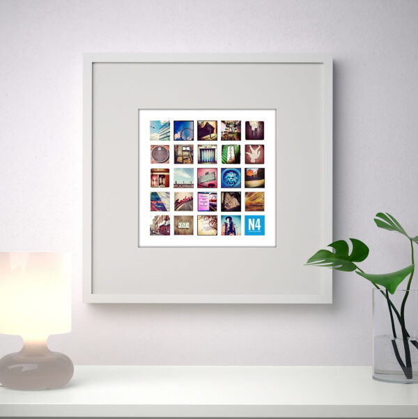 N4 Manchester – Limited Edition Print of the Northern Quarter Poster Art and Gift Ideas gifts 3