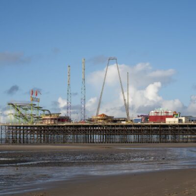 Blackpool South Pier-Colour Photo Coastal Landscapes Blackpool Tower