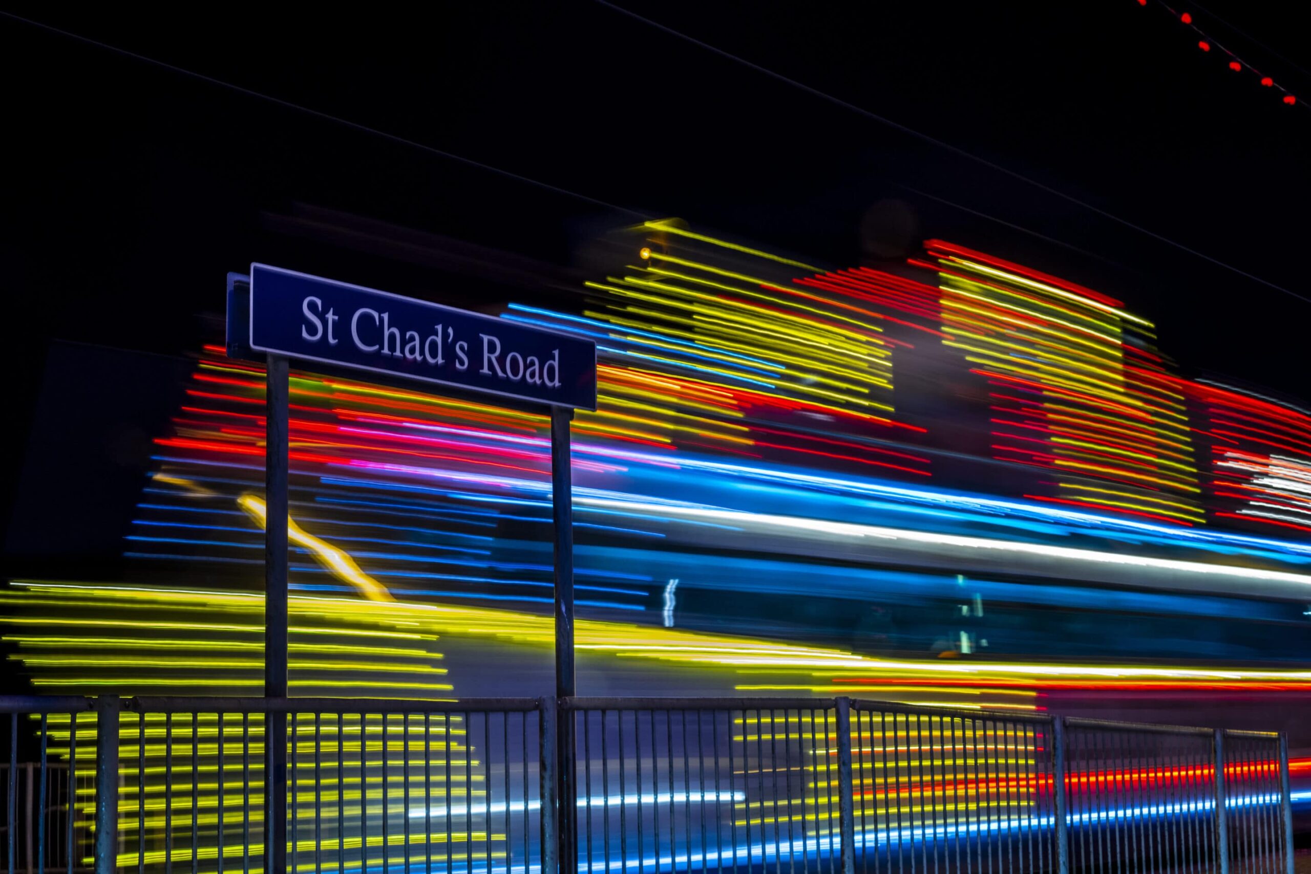 Blackpool Tram, Illuminations, St.Chad’s Road Coastal Landscapes Blackpool Tower