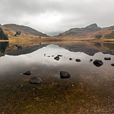 Blea Tarn, Langdale Fine Art Print Lake District Landscapes Autumn