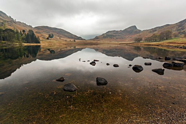 Blea Tarn, Langdale Fine Art Print Lake District Landscapes Autumn 2