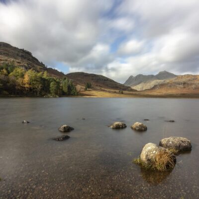 ‘Lightspots’ Blea Tarn Langdale Pikes, Colour Landscape Lake District Landscapes Blea Tarn
