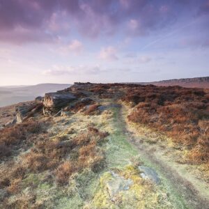 Carhead Rocks and Stanage Edge Peak District Landscapes Carhead Rocks