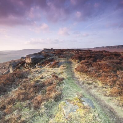 Carhead Rocks & Stanage Edge Peak District Landscapes Carhead Rocks
