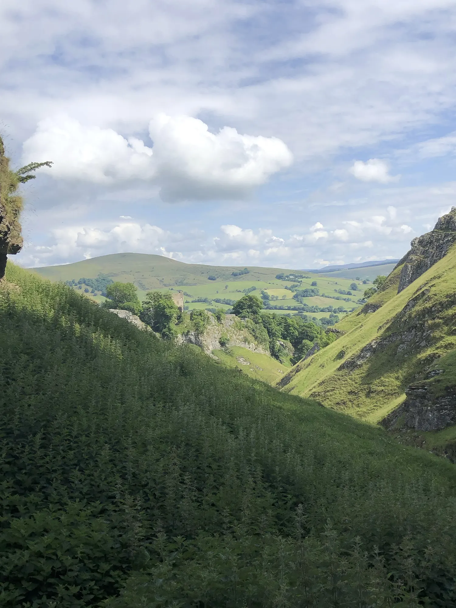 Lola's take on Peveril Castle #iPhone