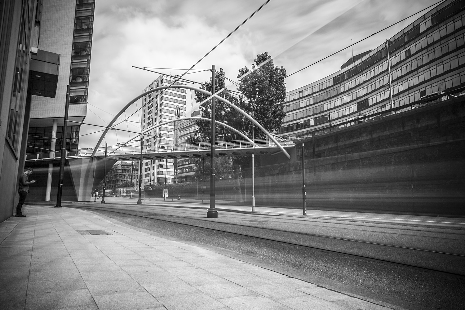 City life, Manchester Black and White Landscape Photograph Manchester Landscapes Architecture