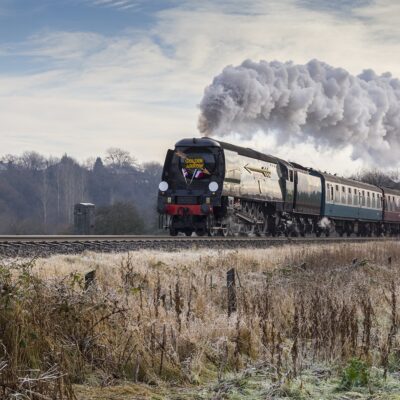City Of Wells Steam Engine Colour Print Landscapes Photography Colour Photo