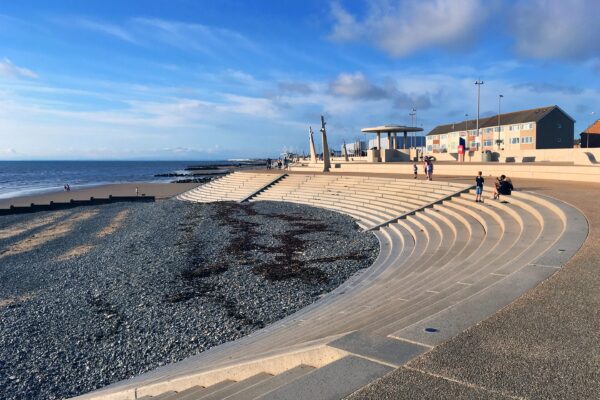 Sea Defences, Cleveleys, Lancashire Coastal Landscapes Blackpool Tower 2