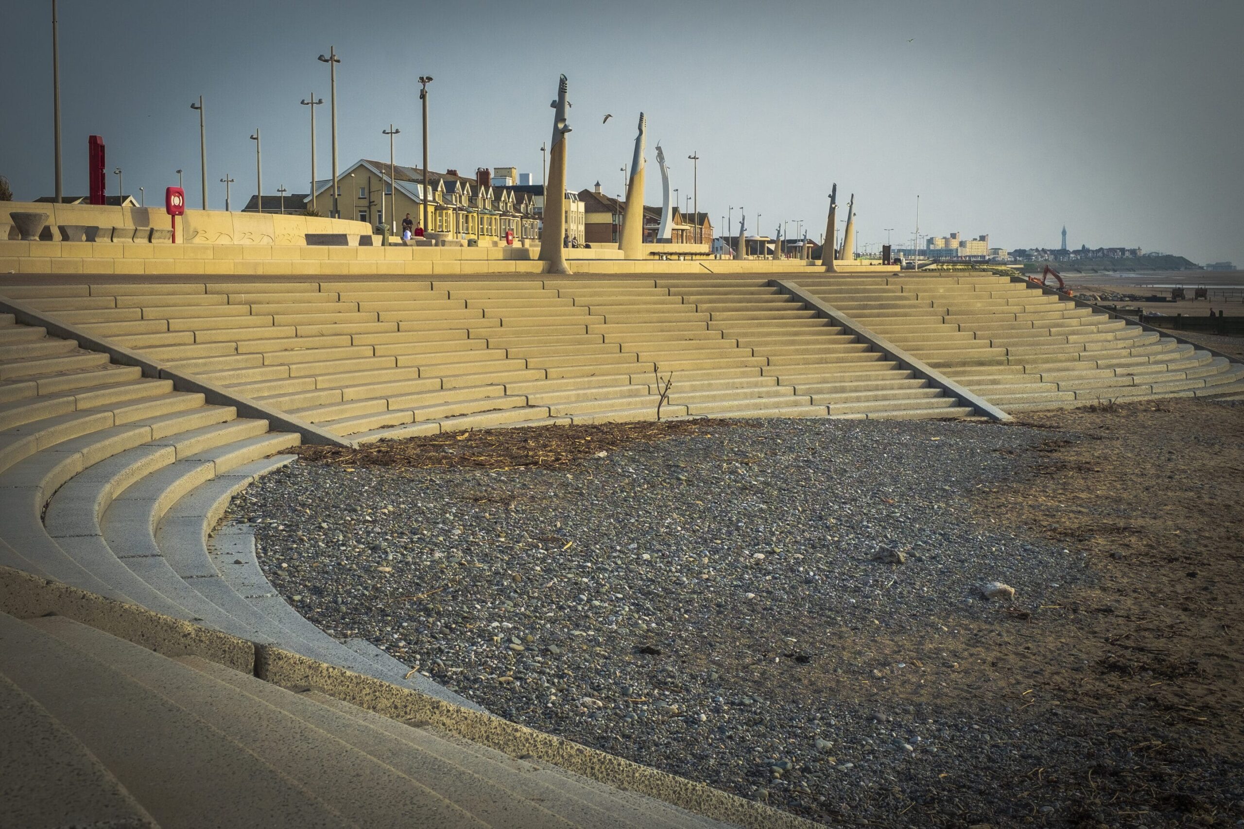 Cleveleys to Blackpool, Lancashire Coastal Landscapes Blackpool Tower