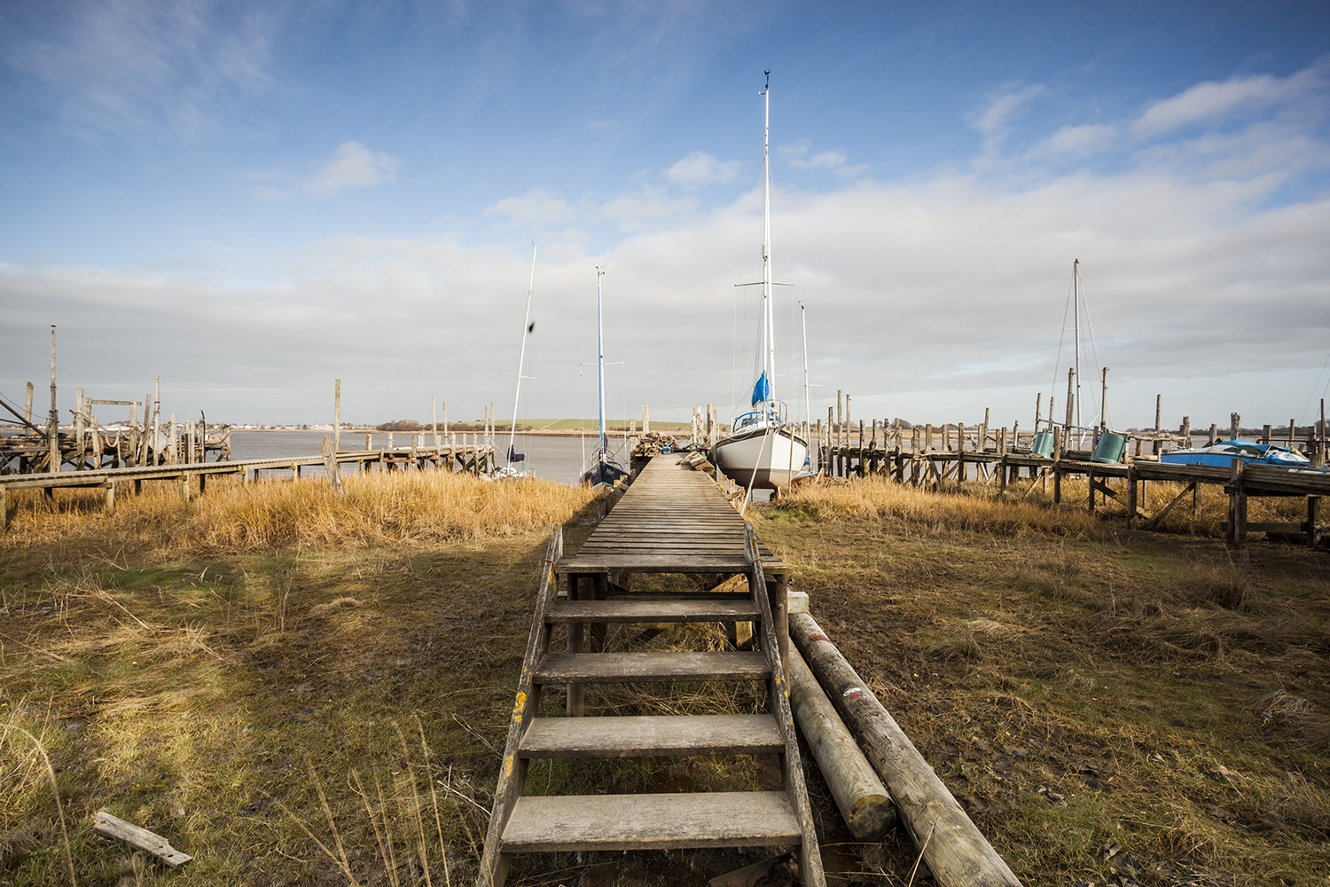 Skippool Creek Flyde Coast Lancashire Coastal Landscapes Coastal