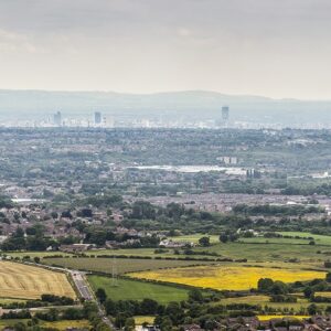 Holcombe Hill Skyline Colour Manchester Landscapes Bury