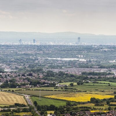 Holcombe Hill Skyline Colour Manchester Landscapes Bury