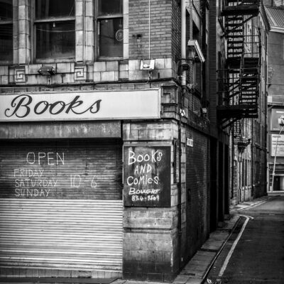 Books and Comics Shudehill Manchester Landscapes Architecture