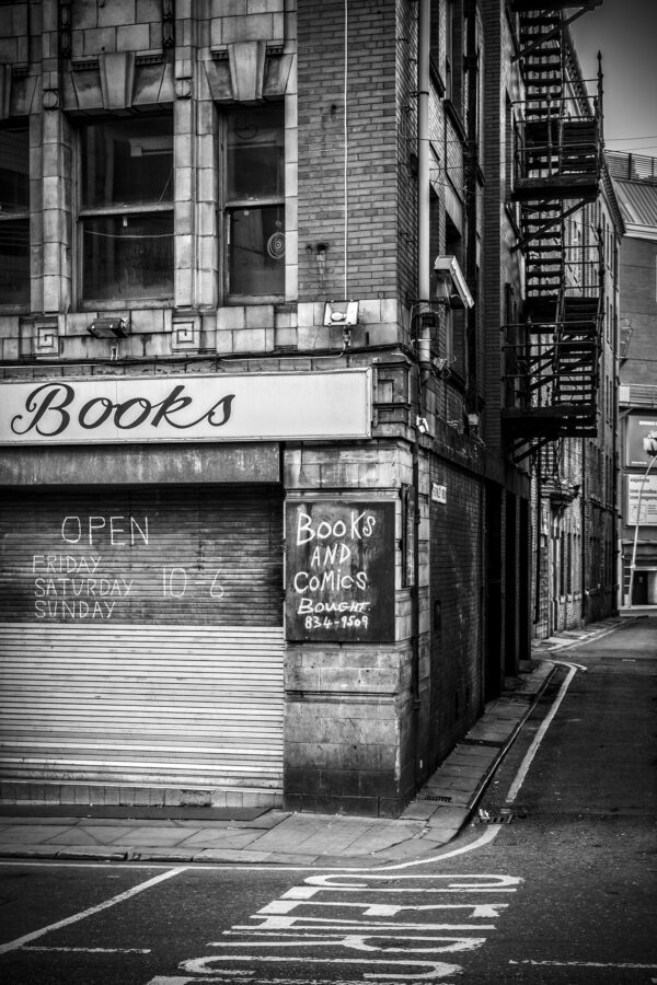 Books and Comics Shudehill Manchester Landscapes Architecture 2