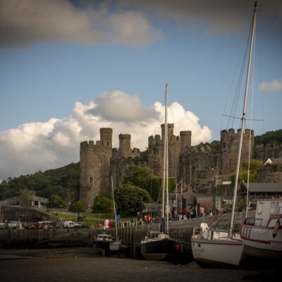 Conwy Castle, Harbour Coastal Landscapes Beach