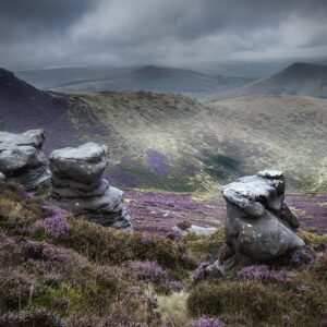 Edale From Kinder Scout Peak District Landscapes colour