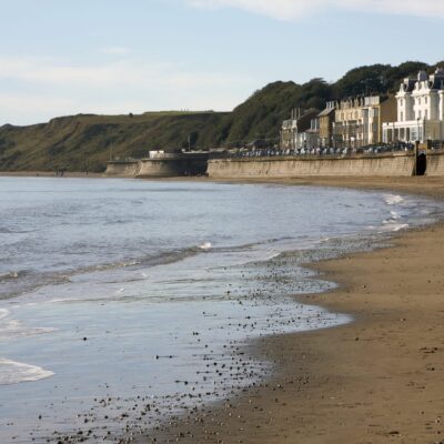 Filey Promenade, Yorkshire Coastal Landscapes Blue