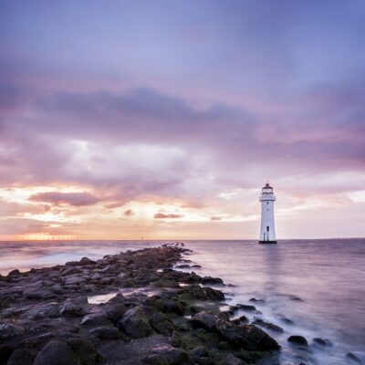 ‘Firesky’ New Brighton Liverpool Coastal Landscapes Coastal