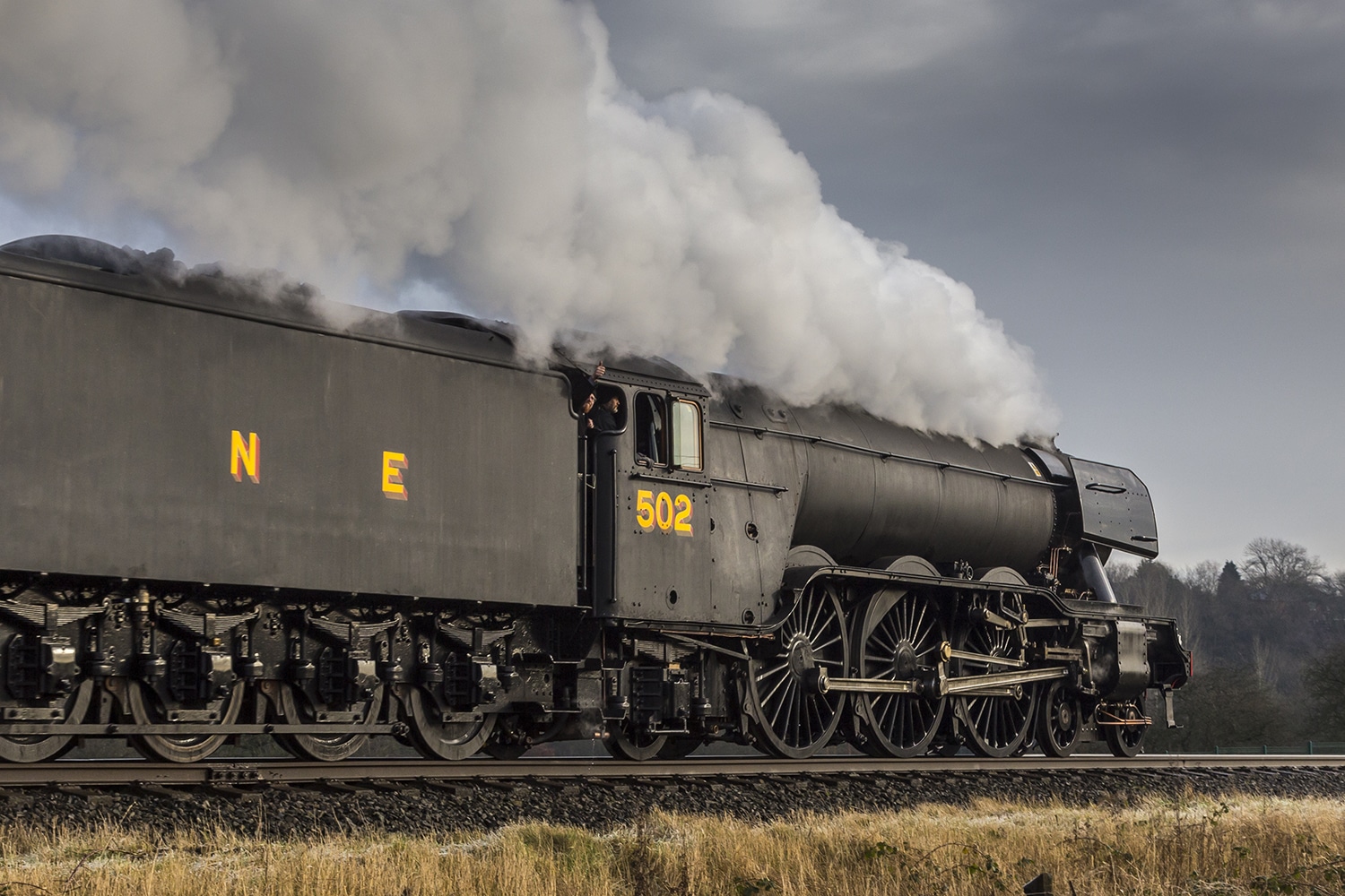 Flying Scotsman In Detail | Steam Engine Photography Landscapes Photography Colour Photo