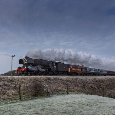 Flying Scotsman Steam Engine | Landscape Photographic Print Landscapes Photography Colour Photo