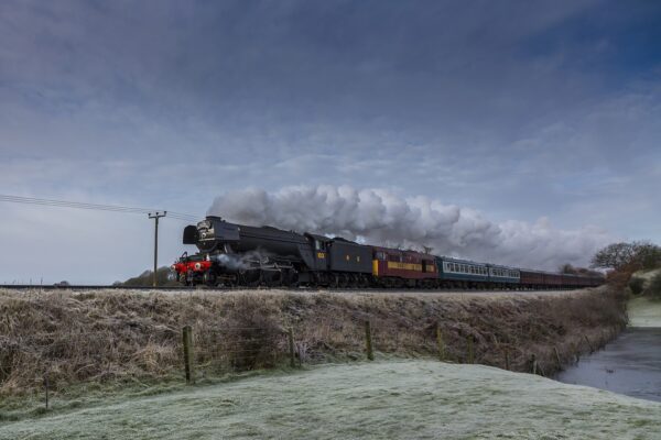 Flying Scotsman Steam Engine | Landscape Photographic Print Landscapes Photography Colour Photo 2