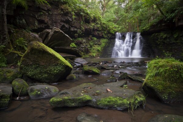 Goit Stock Waterfall, Yorkshire landscape photograph Yorkshire Landscapes colour 2