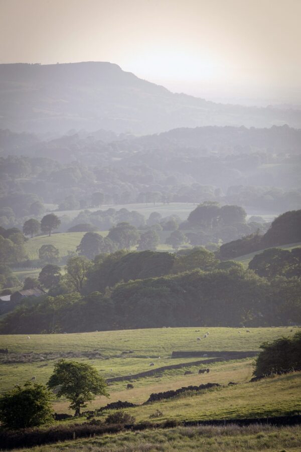 ‘Grazing the White’ Peak District Colour Photo Peak District Landscapes Clouds 2