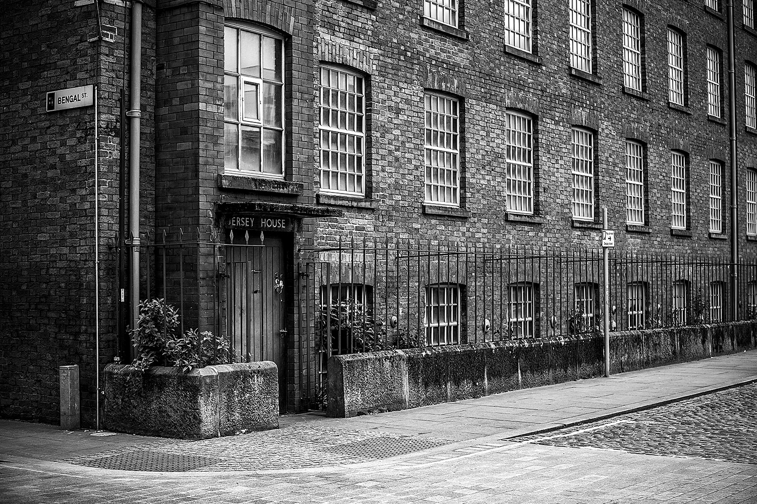 Jersey House, Manchester Black and White photograph Manchester Landscapes Architecture