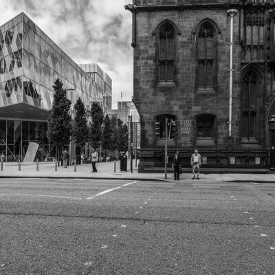 Deansgate John Rylands and Spinningfields Manchester Manchester Landscapes Architecture