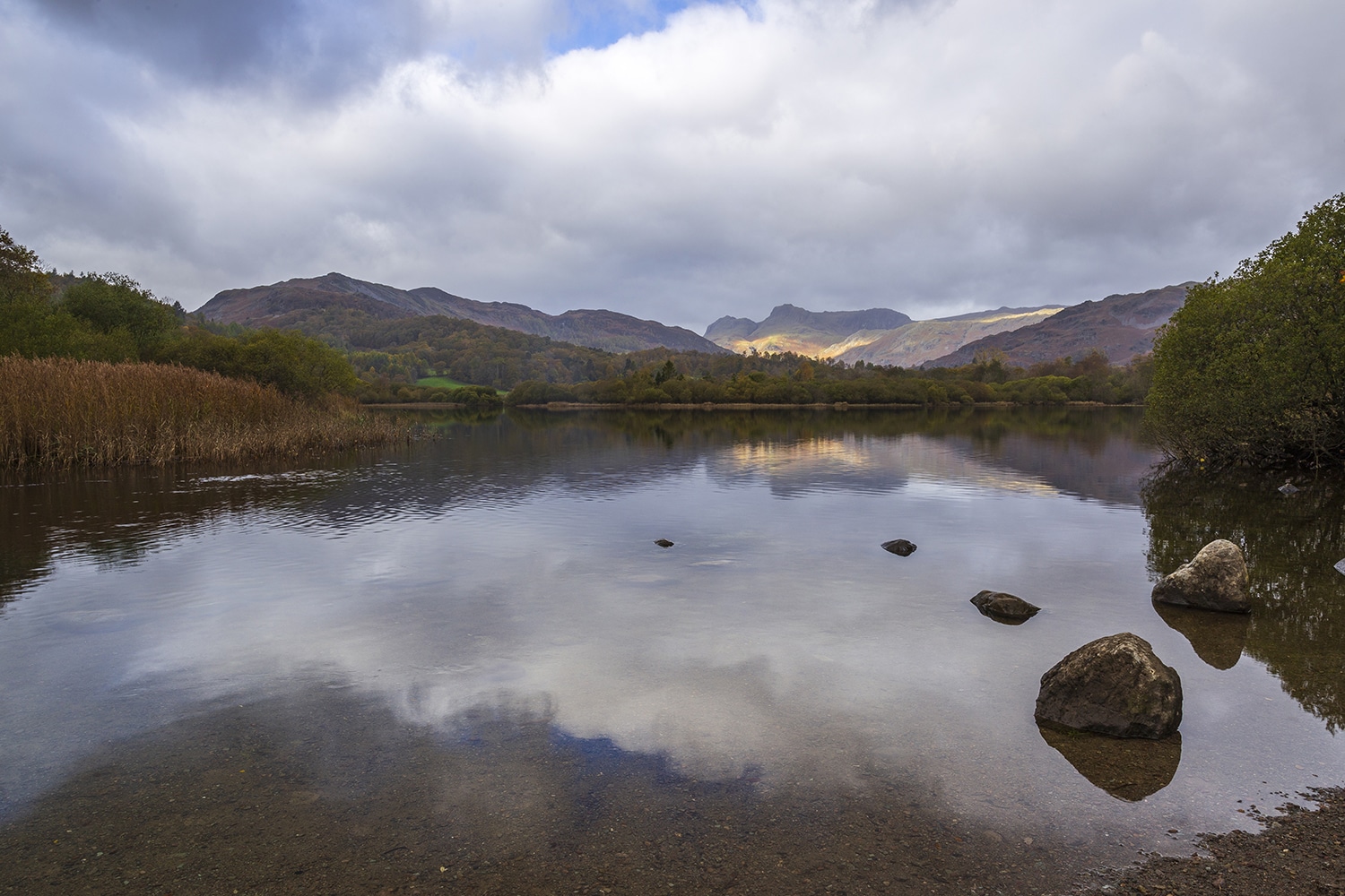 ‘Lightspots’ Elterwater The Lake District Lake District Landscapes colour