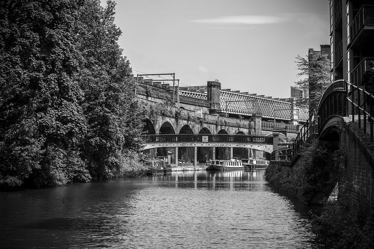 Looking towards Castlefield Manchester Manchester Landscapes Architecture