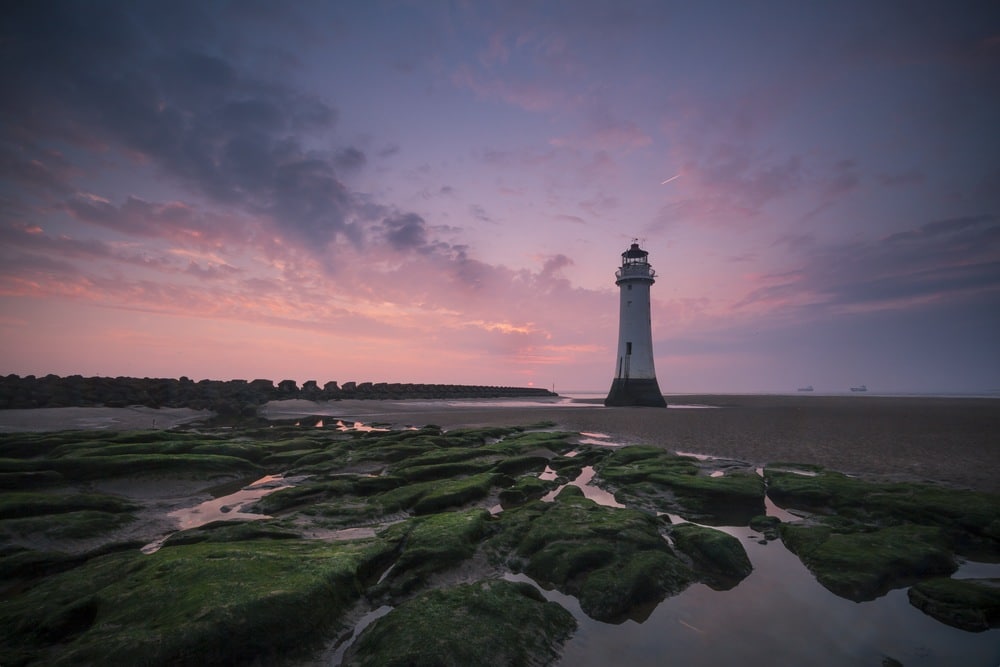 New Brighton Lighthouse Coastal Landscapes Coastal