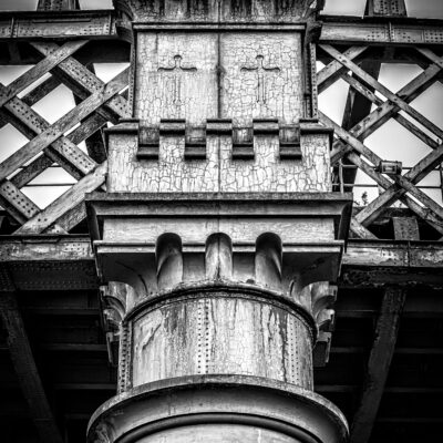 Castlefield Viaduct Black and white photograph Manchester Landscapes Architecture