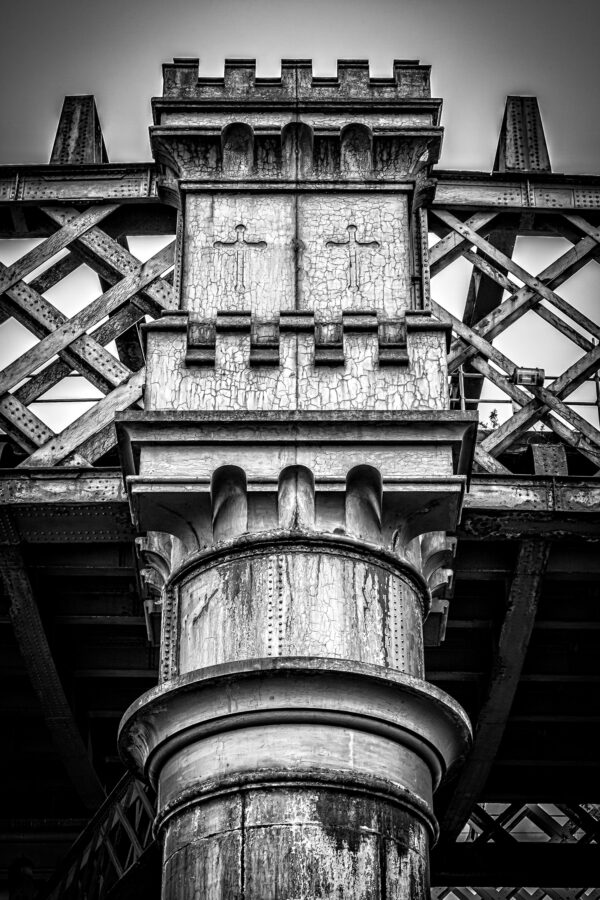 Castlefield Viaduct Black and white photograph Manchester Landscapes Architecture 2