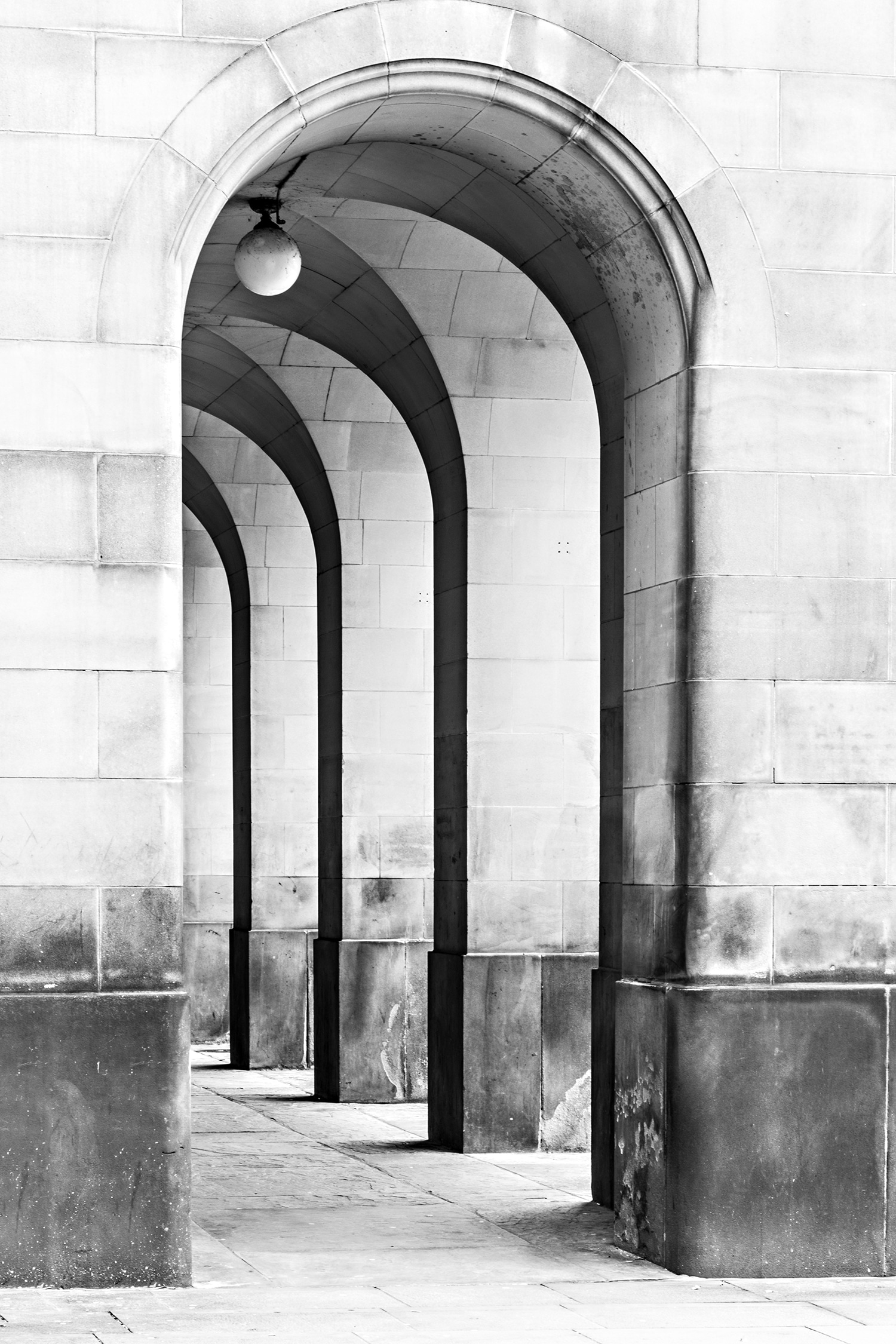 Manchester Town Hall Arches Manchester Landscapes Arches