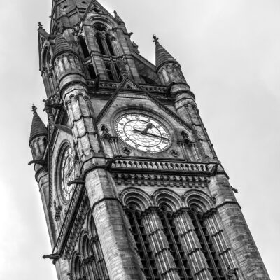 Manchester Town Hall Clock Tower Manchester Landscapes Architecture
