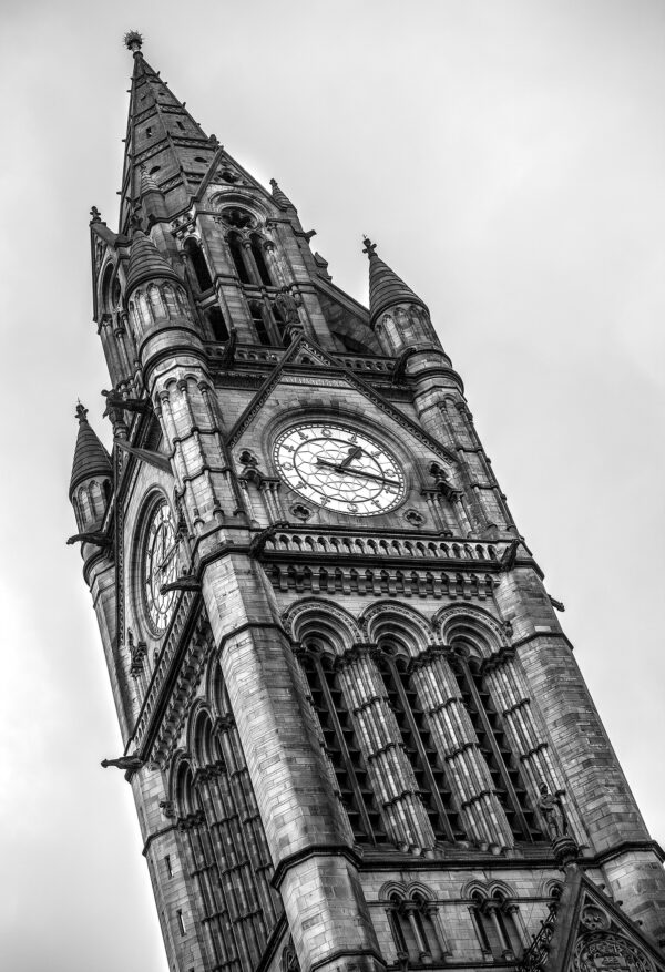 Manchester Town Hall Clock Tower Manchester Landscapes Architecture 2