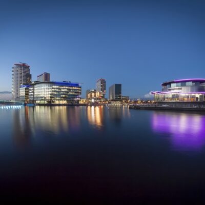 Home of the BBC, Media City Salford Manchester Landscapes Architecture
