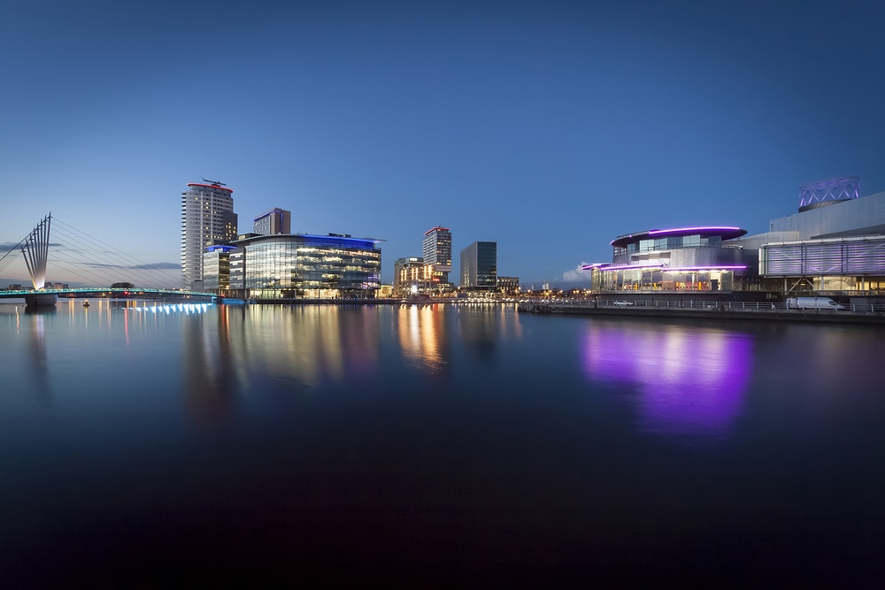 Home of the BBC, Media City Salford Manchester Landscapes Architecture