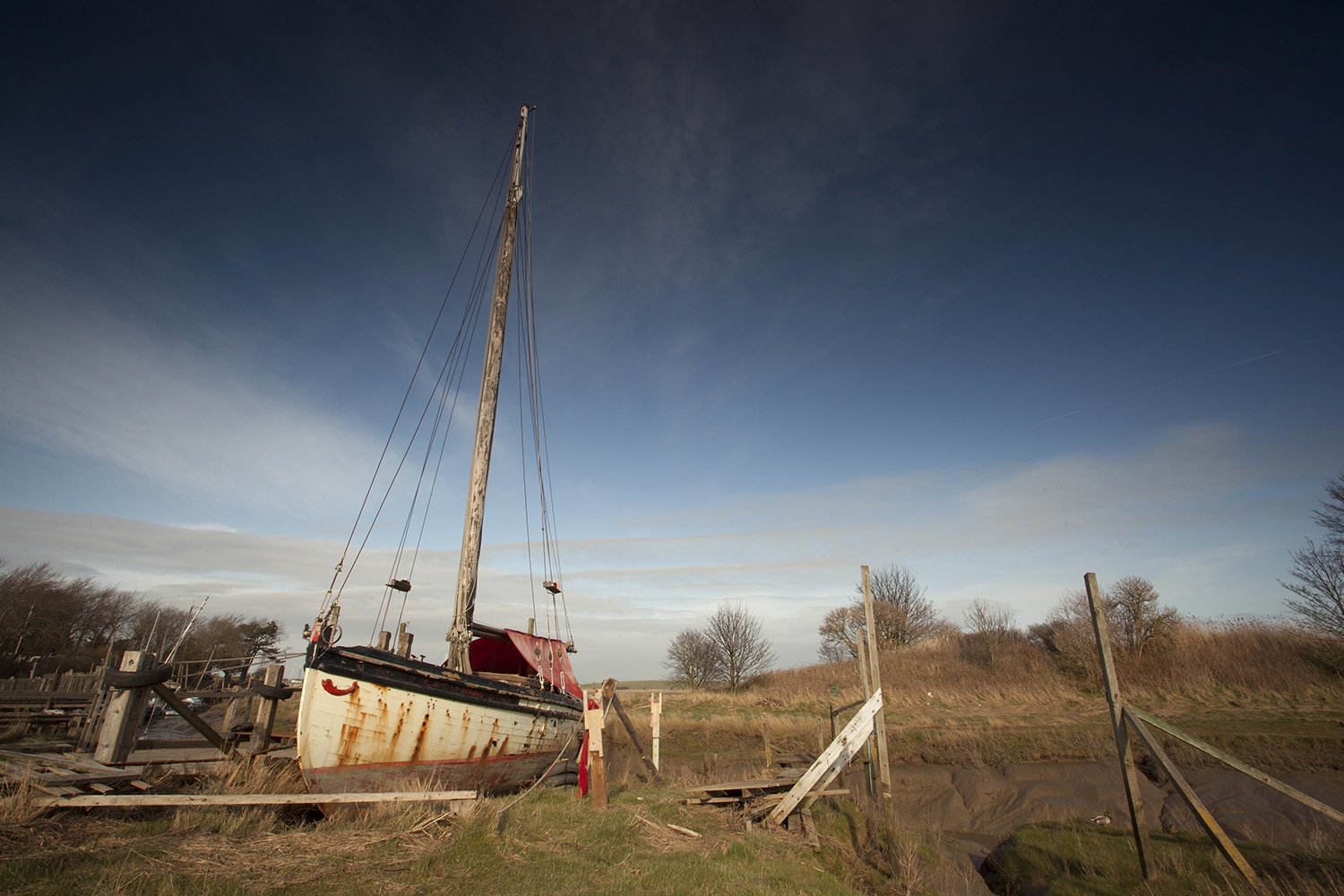 Lancashire Skipool Creek Landscape Landscapes Photography Boat 2