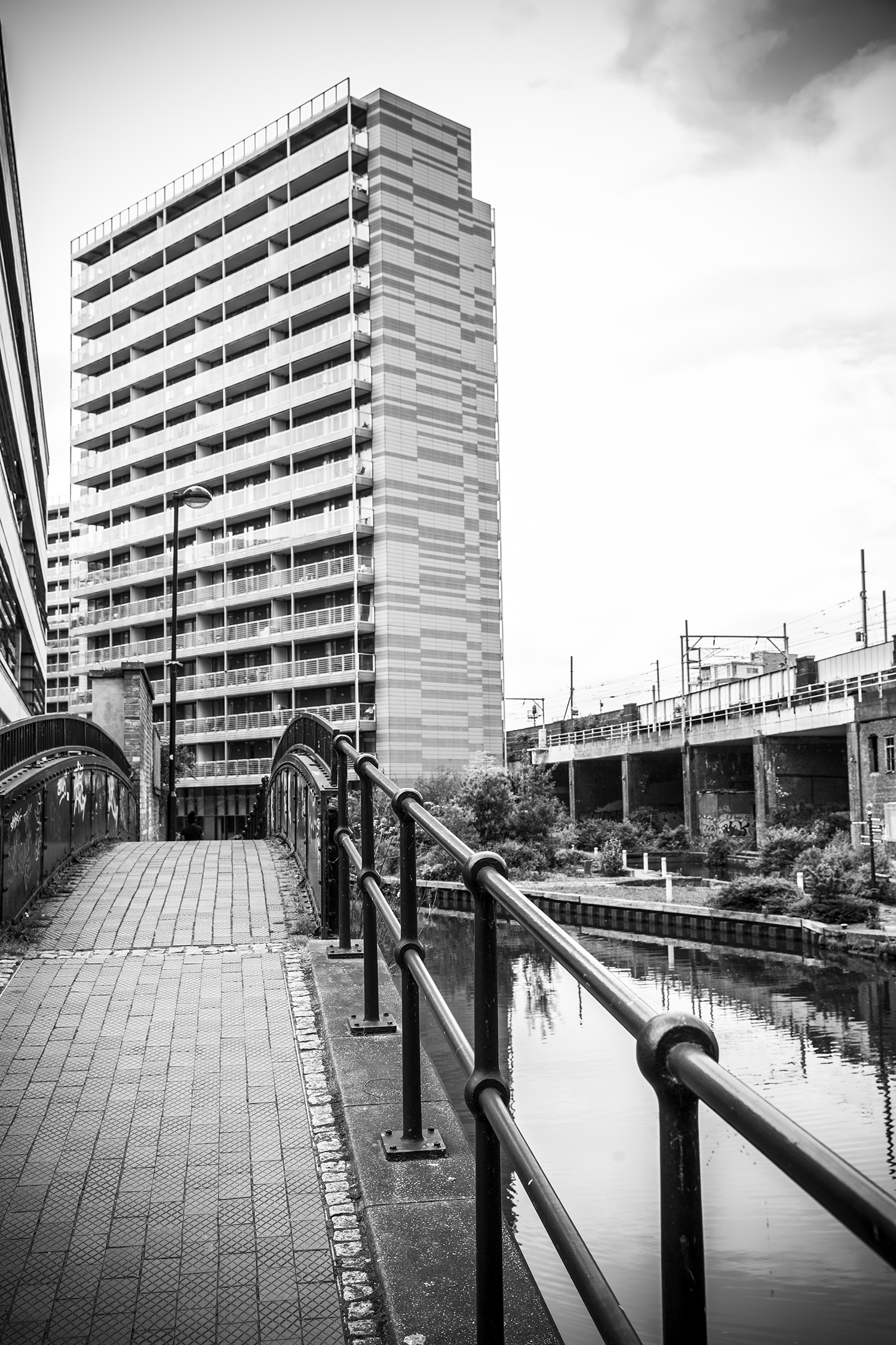 Manchester Urban Black and White Landscape Manchester Landscapes Architecture