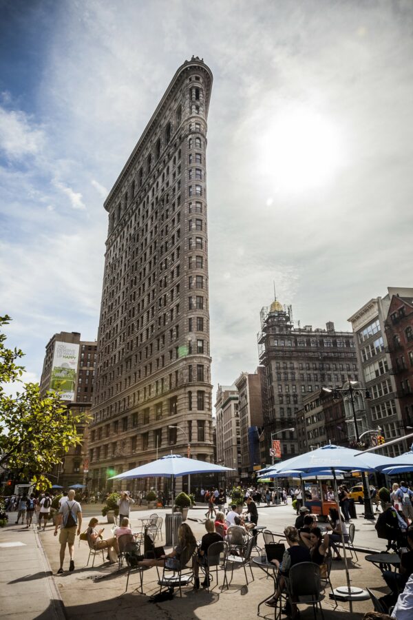 New York Life, Flatiron style, urban landscape New York Landscapes Architecture 2