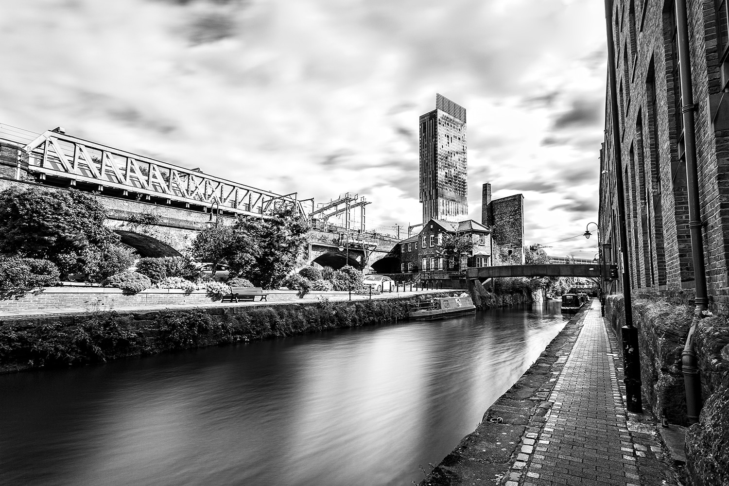 New and Old Transport Links Manchester Manchester Landscapes Architecture