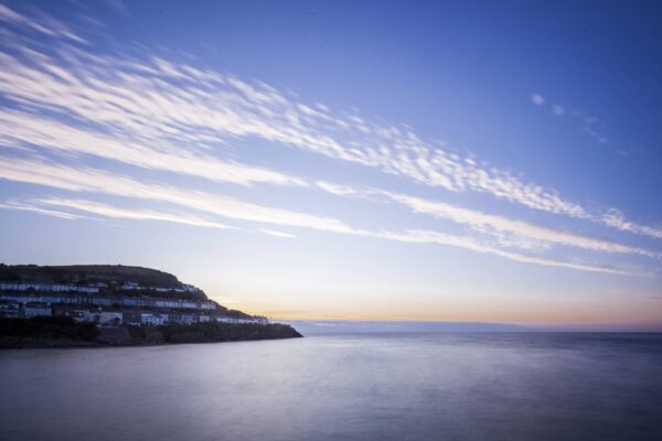 Sunset at New Quay Beach, Wales Coastal Landscapes Beach 2