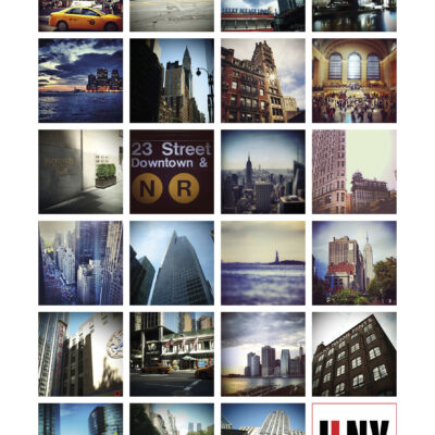 I Love New York Poster – Limited Edition Poster Art and Gift Ideas Collage