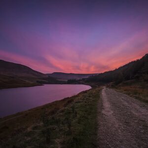 Peak District Sunset, Colour Landscape Peak District Landscapes Clouds