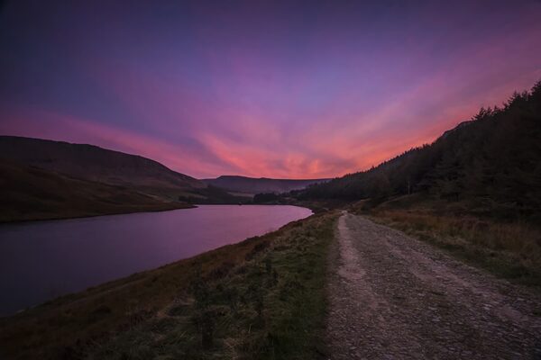Peak District Sunset, Colour Landscape Peak District Landscapes Clouds 2